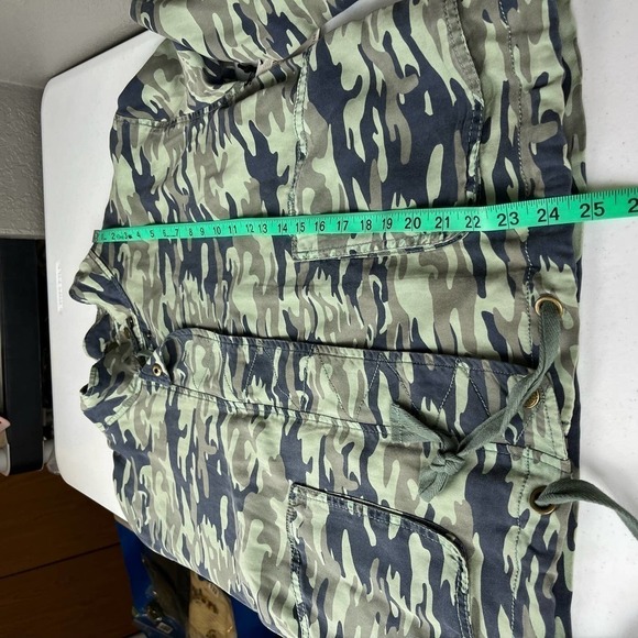 Anthropologie Marrakech Green Camo Jacket Size Large NWT - Picture 7 of 12
